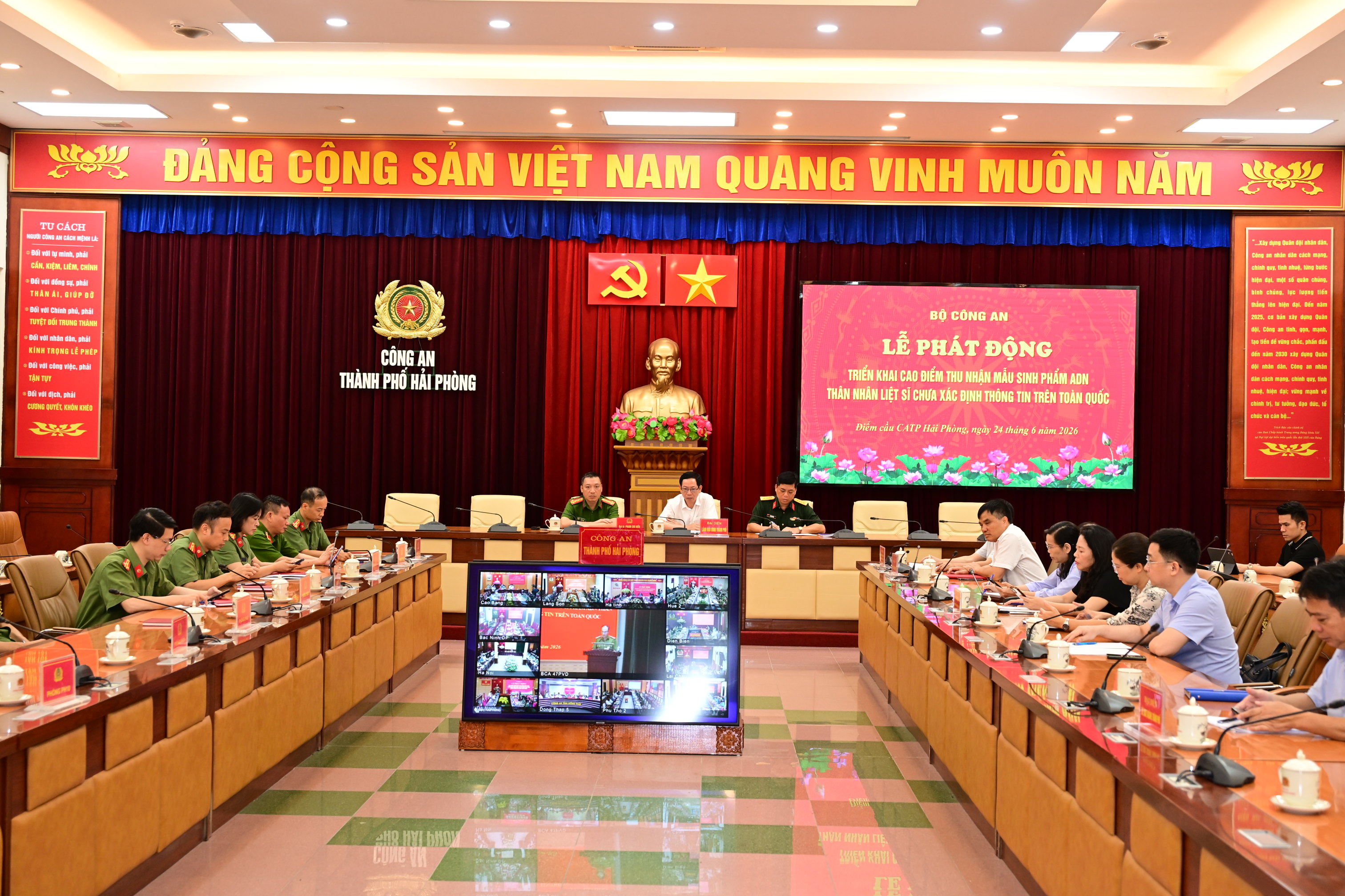Triển khai cao điểm thu nhận mẫu sinh phẩm ADN thân nhân liệt sĩ chưa xác định thông tin trên toàn quốc